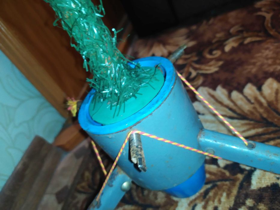 Пухнаста ялинка 1м. Сосна без ніжок, а з кріпленням на Новий рік Елка