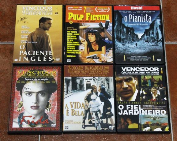 DVD filmes originais vencedores de Óscares da academia