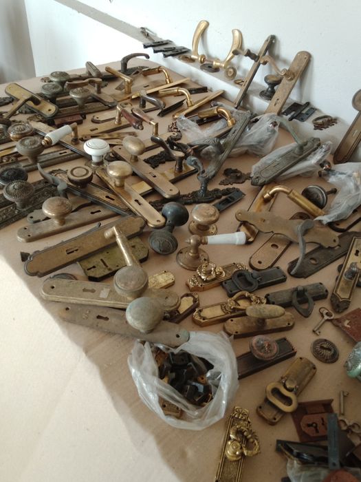 Fechadura puxador vintage