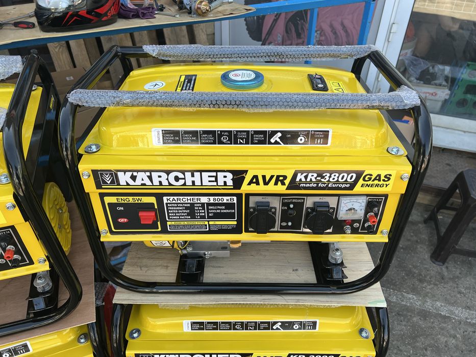 Генератор 3.5-3.8 кВт KARCHER UPP, Европа, бесплатная доставка