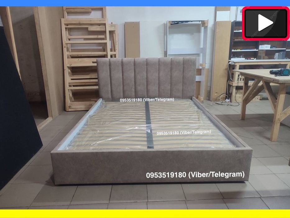 М’яке ліжко з підйомним механізмом Односпальне Полуторне Двоспальне