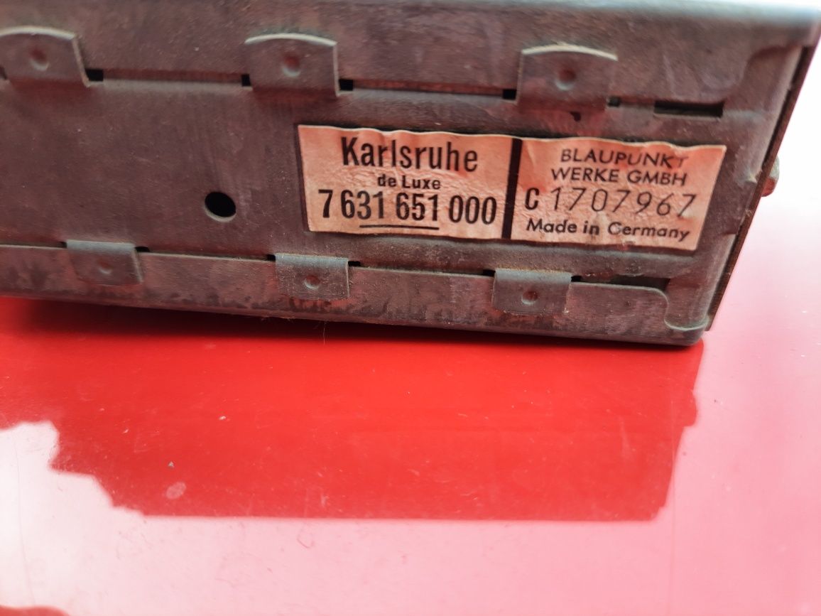 Radio Blaupunkt Karlsruhe De Luxe z lat 70