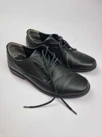 Buty eleganckie czarne garniturowe dla chłopca rozmiar 37 Cool Club