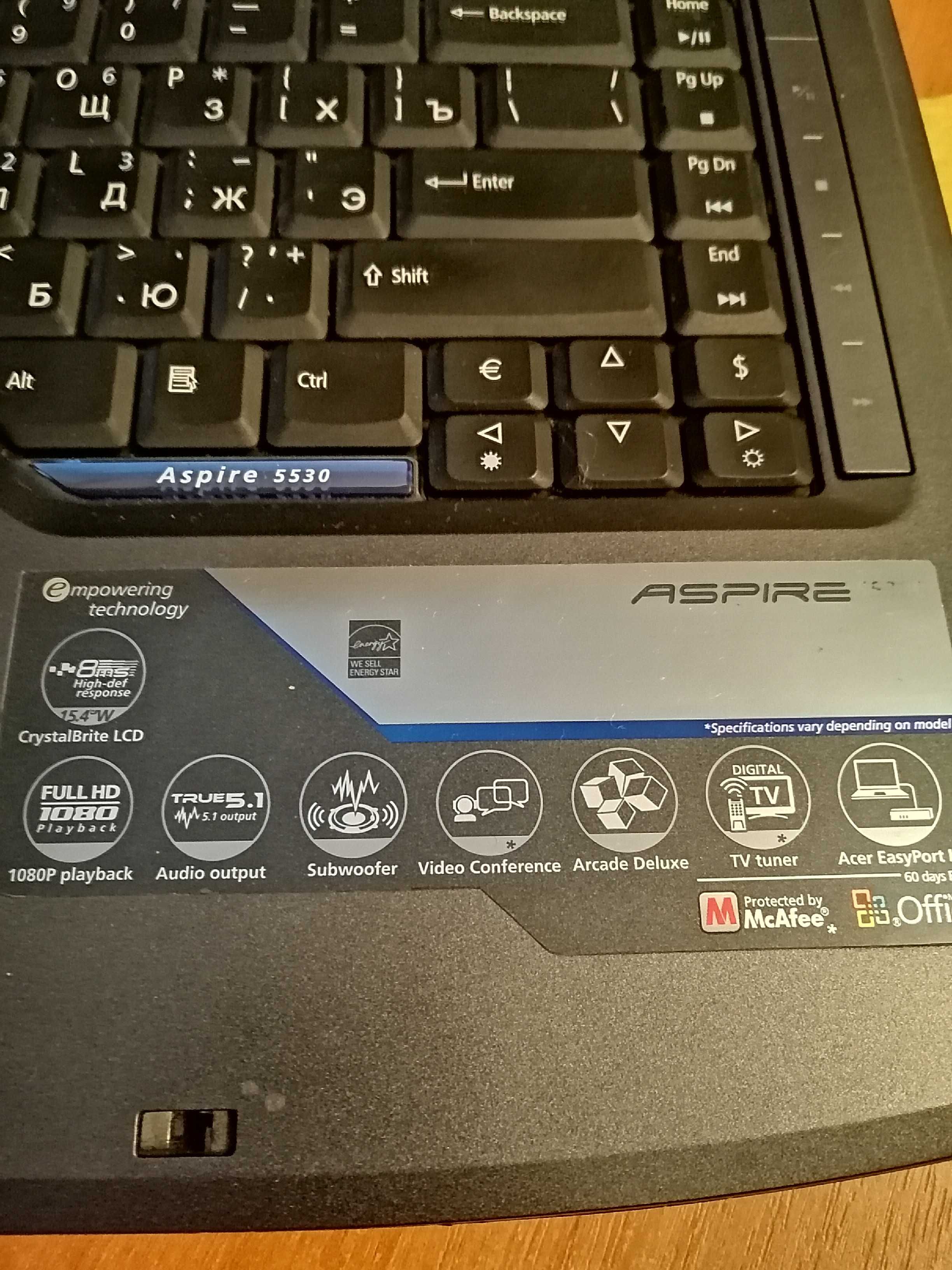 Ноутбук Acer ASPIRE 5530g
