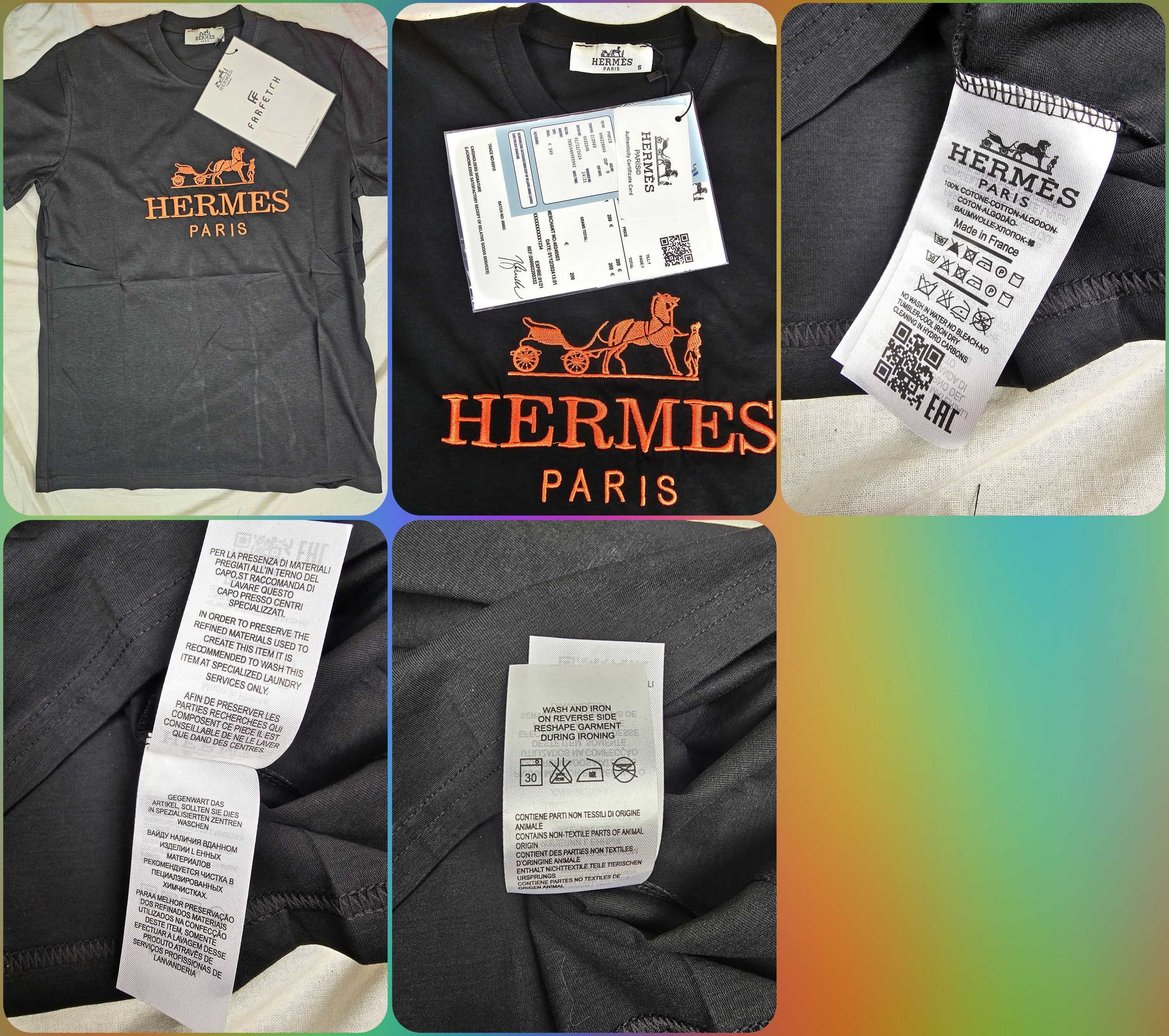 Koszulka hermes t-shirt prada koszulki męskie tommy hilfiger nowość