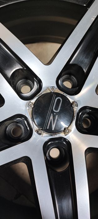 Komplet alufelg O.Z r17 5x112 z oponami zimowymi