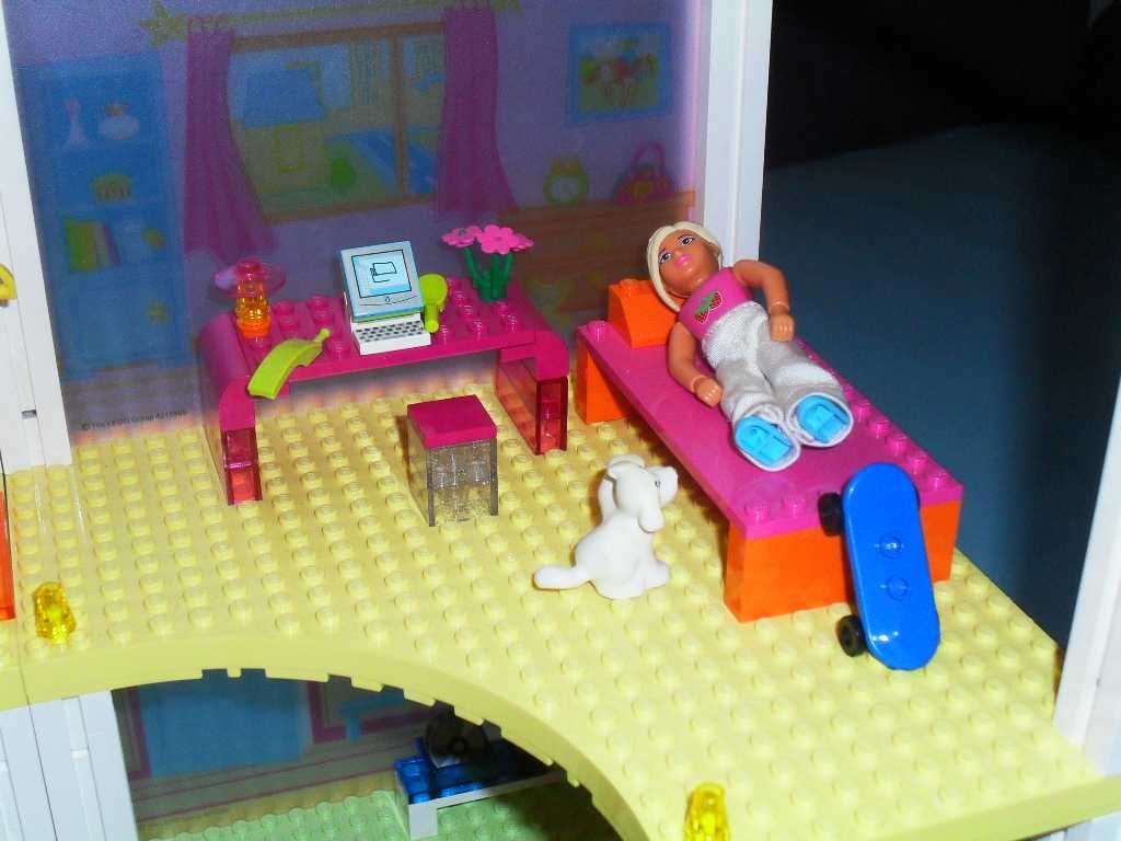 LEGO belville friends duży piętrowy rodzinny domek dla lalek
