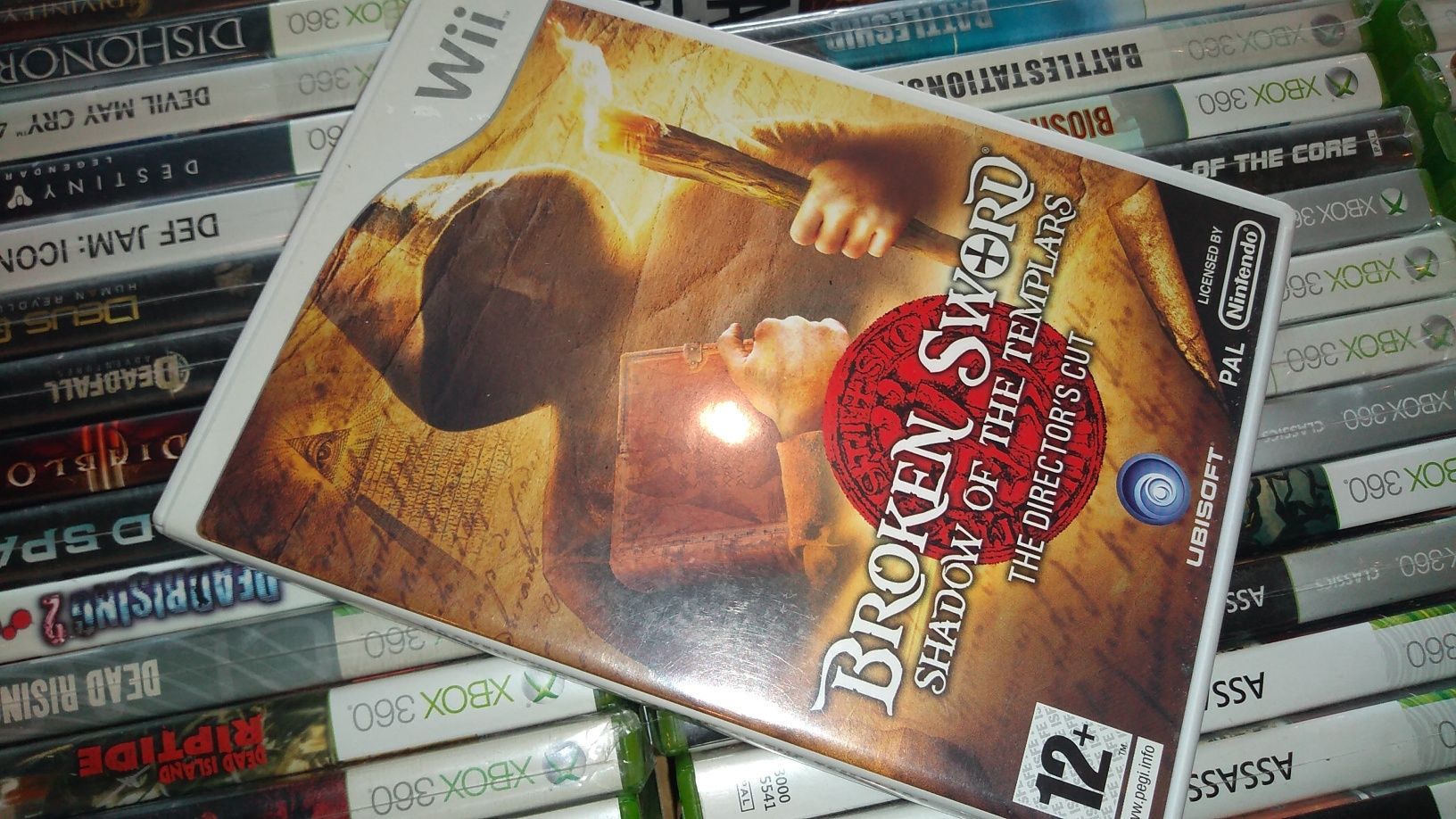 Broken Sword Shadow of the Templars Nintendo Wii możliwość zamiany