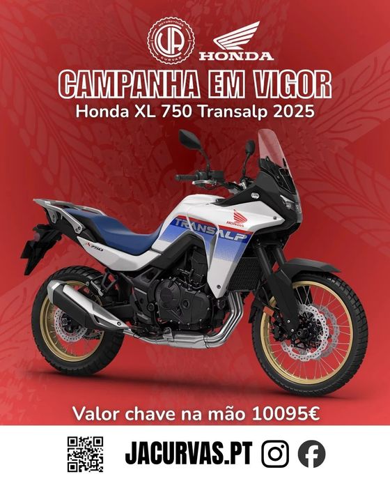 Honda XL  750 TRANSALP 2025 (CAMPANHA EM VIGOR)