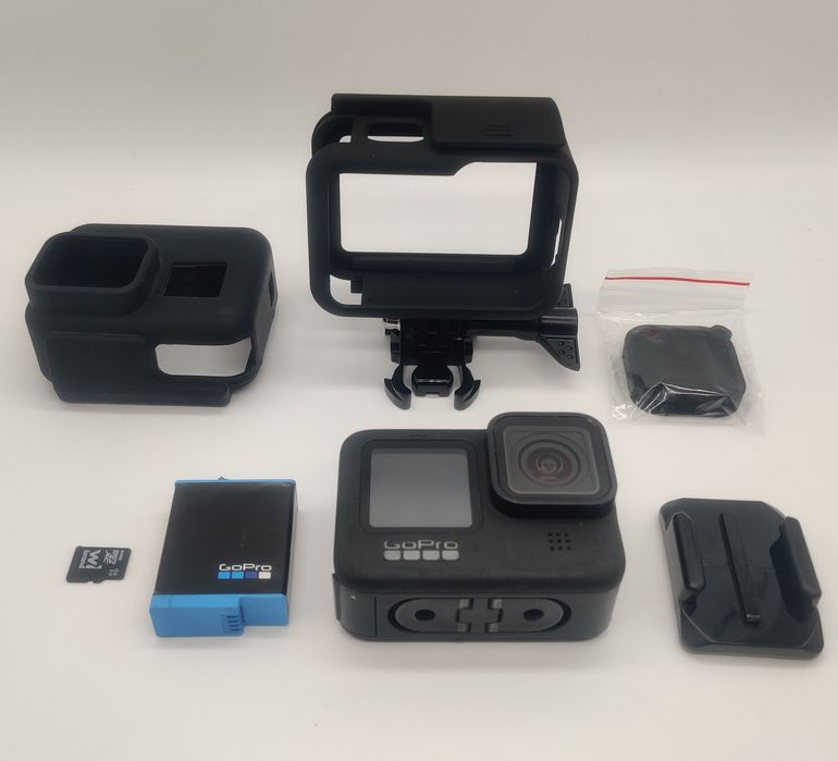 GoPro 9 єкшн відео камера 5K 4K + кріплення + флешка гоу про Hero