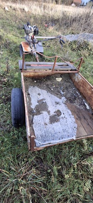 Ciągnik jednoosiowy dzik silnik Wema