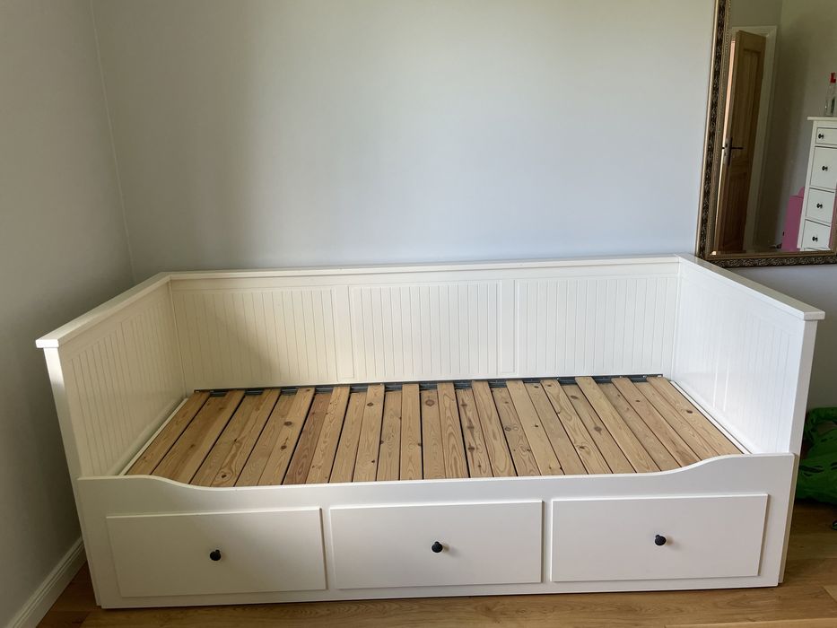 Łóżko Hemnes z szufladami + materace gratis