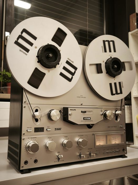 Топовий Магнітофон Philips N7300 ! 3Heads/4Motors + NAB Відмінний стан