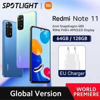 Новые смартфоны Redmi Note 11 4/64Gb Global Version 50Mп, 5000 mAh