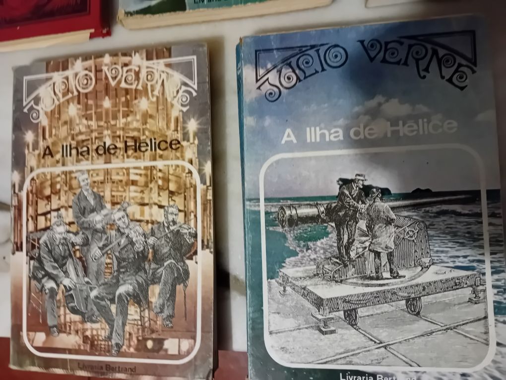 Conjunto de 5 Livros Júlio Verne