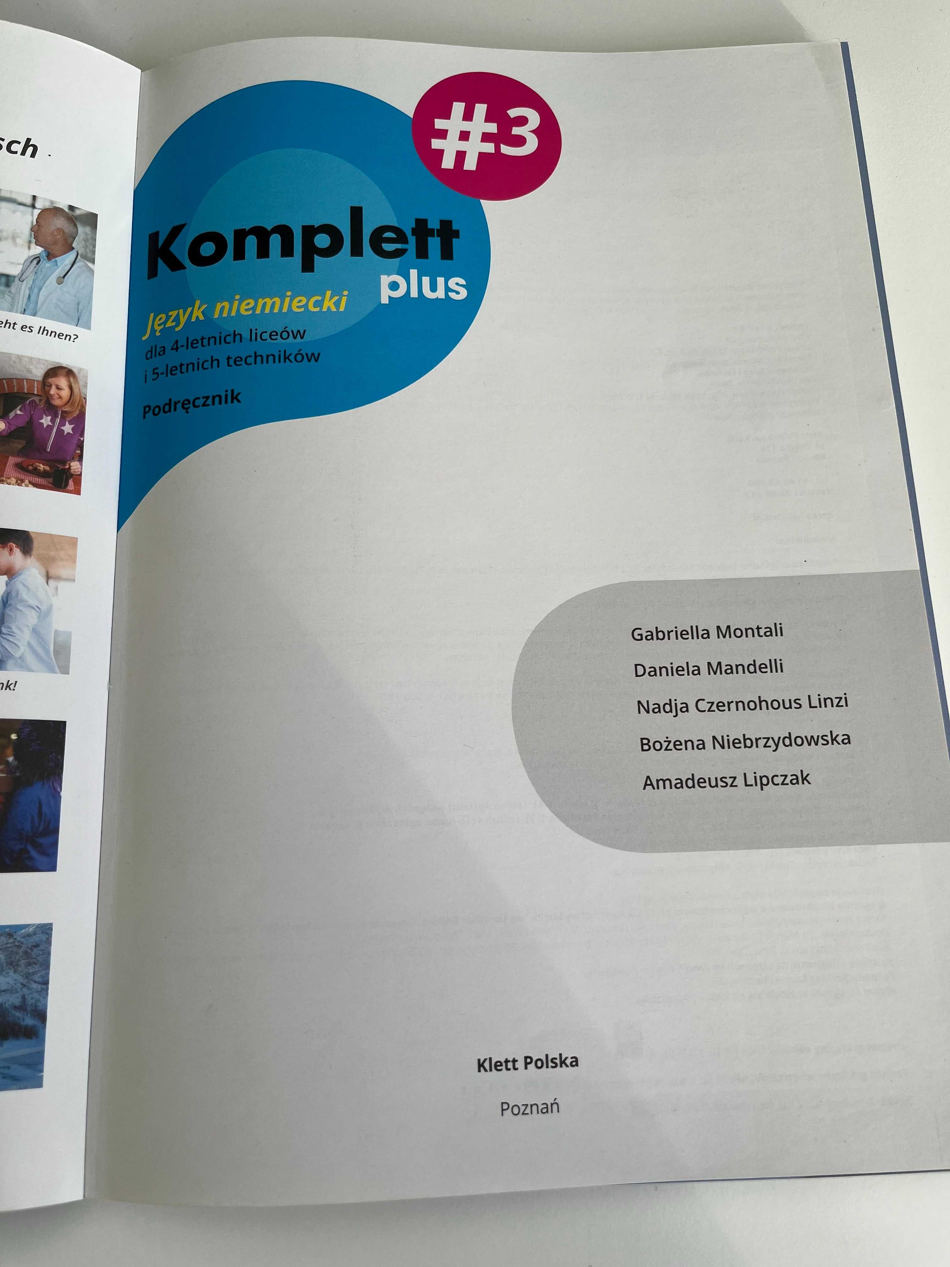 Komplett plus 3 - podręcznik do niemieckiego