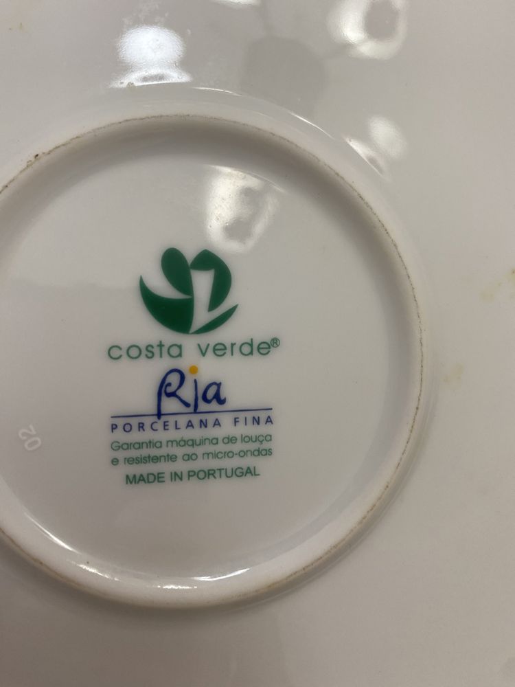 Serviço Costa Verde Ria porcelana fina
