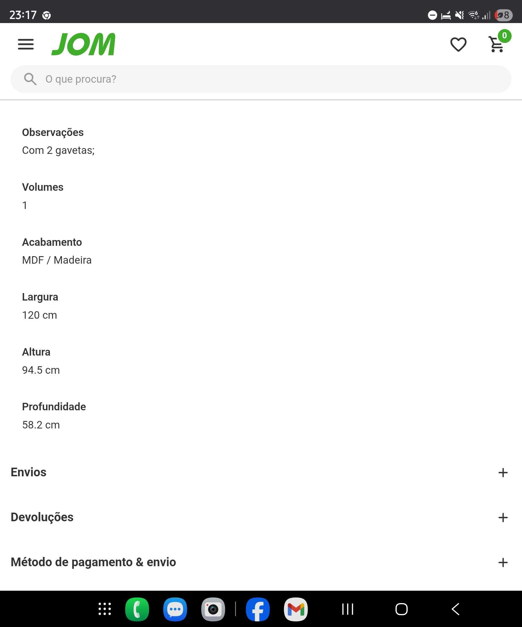 Secretária JOM como nova