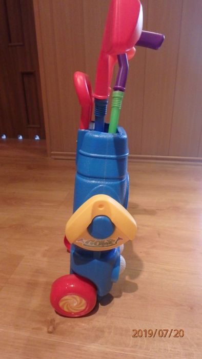 Zestaw do gry w golfa.