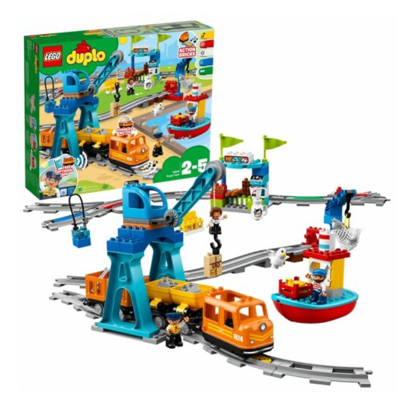Lego duplo pociag towarowy