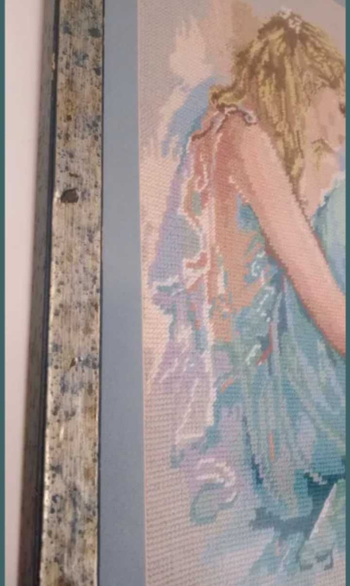 Quadro bordado à mão