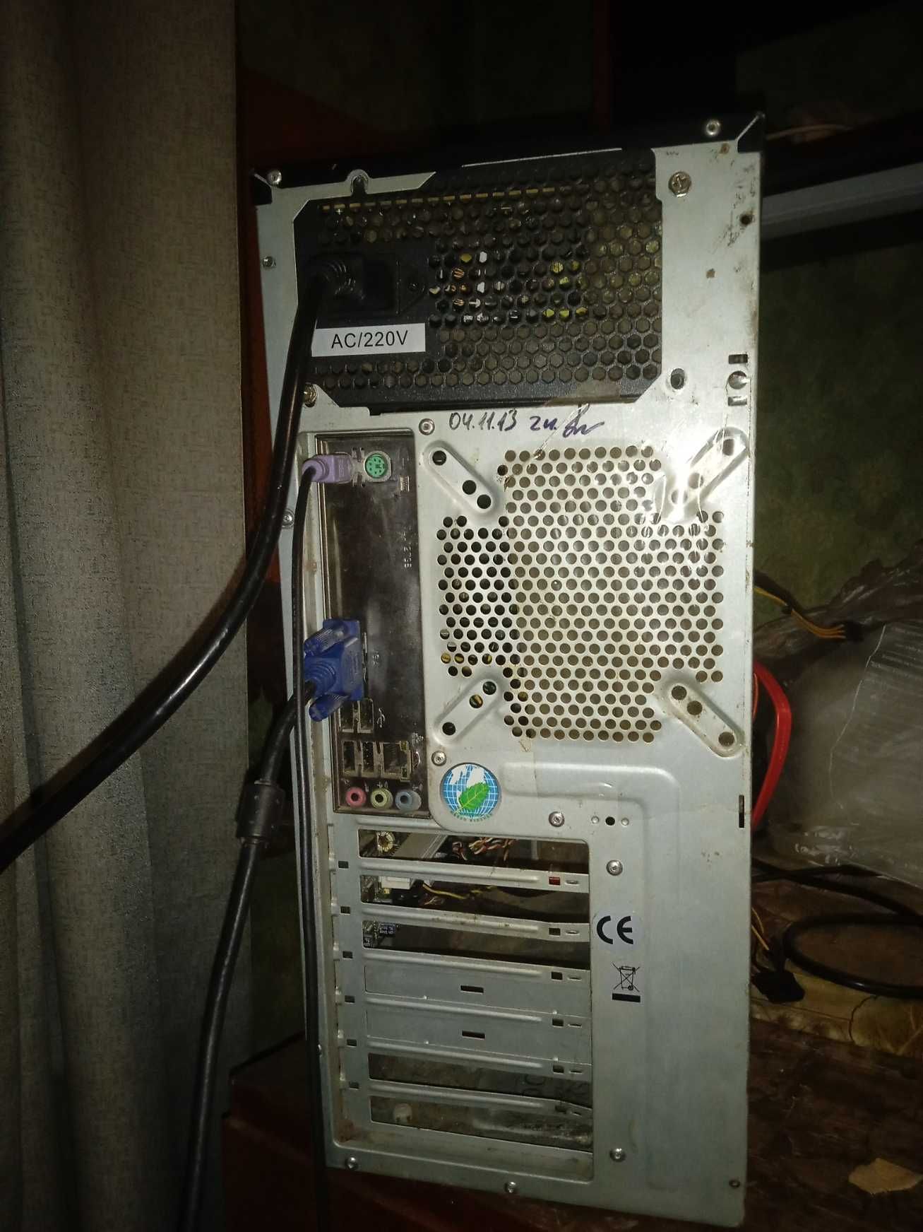Системний блок Core 2Quad Q9550 без БЖ (материнка, процесор, ОЗУ, hdd)