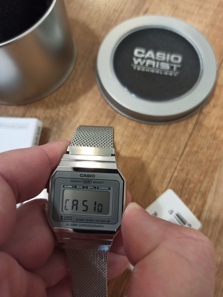 Часы Casio A700W ОРИГИНАЛ! Винтаж Ретро Касио Годинник Касіо Новое
