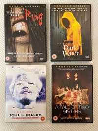 4 DVD Filmes de Terror (3 Japoneses 1 Coreano)  - Legendas Inglês