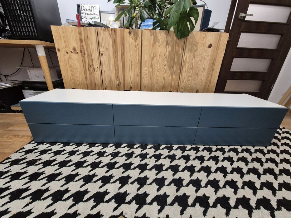 Szafka pod Tv Besta Ikea z szufladami
