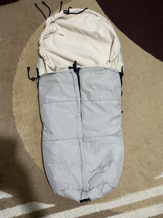 Конверт в коляску зимовий подвійний