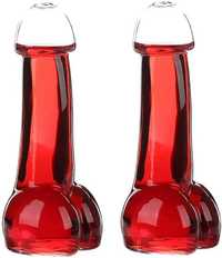 2 copos vidro Despedida de solteiro, São Valentim ou festas eróticas