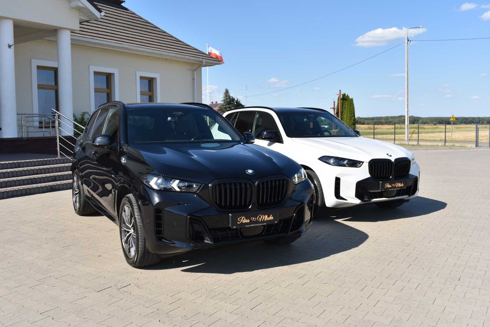 Auto do ślubu bmw x5 (2025) białe & czarne lubelskie mazowieckie