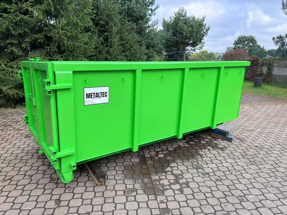 Kontener hakowy / kontener na śmieci / gruz / złom / Kontener KP7/ 7m³
