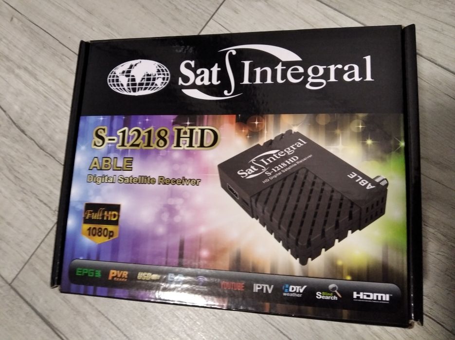 Тюнер на спутник антенну satintegral 1218 hd