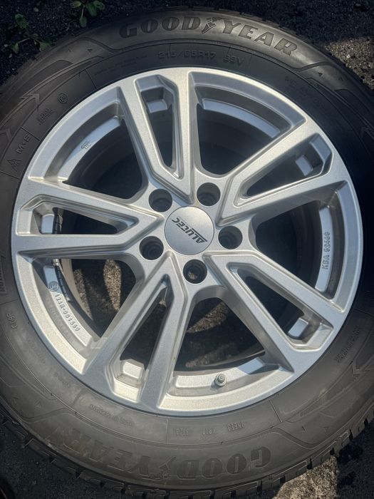 Kola alu 17 opony zima 215/65r17 jak nowe vw audi skoda