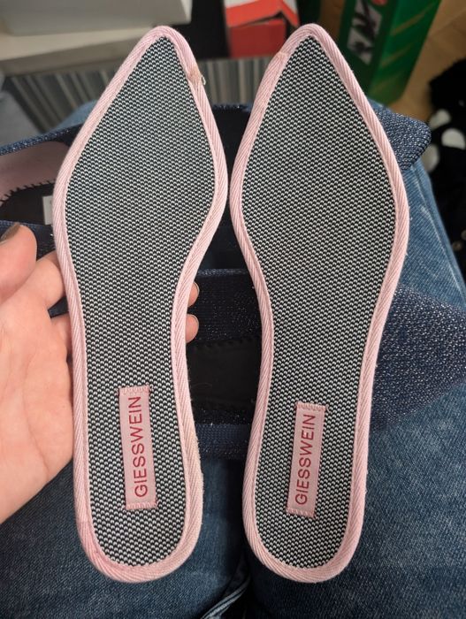 Nowe giesswein baleriny granatowe 36