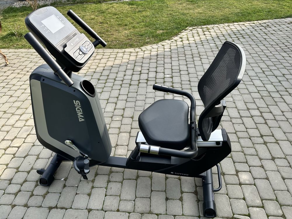 Elektromagnetyczny Rower Poziomy Sapphire SG-9050RB SIGMA