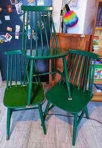 Stare krzesła patyczak 3szt
