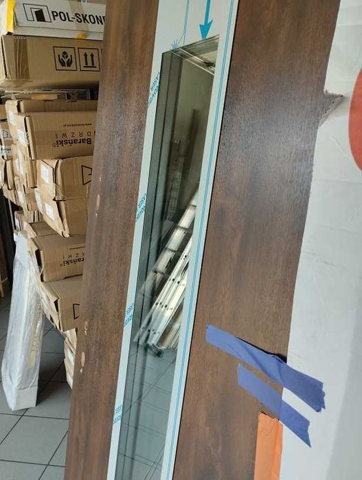 Drzwi zewnętrzne Mikea Thermika Felc Plus Orzech 80PŚ