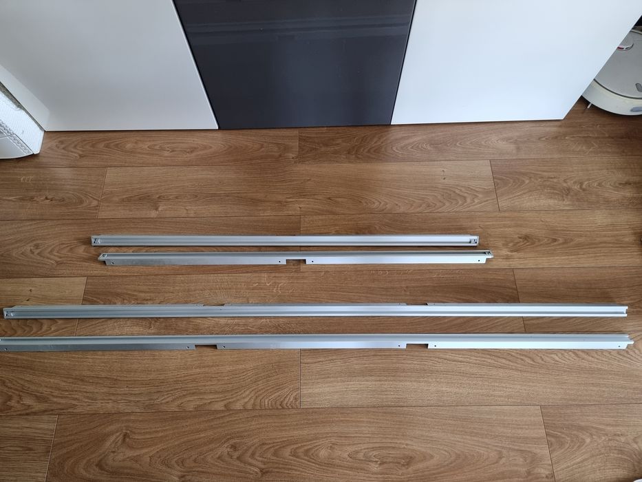 Ikea Besta, szyna 120cm / 180cm, system przesuwny