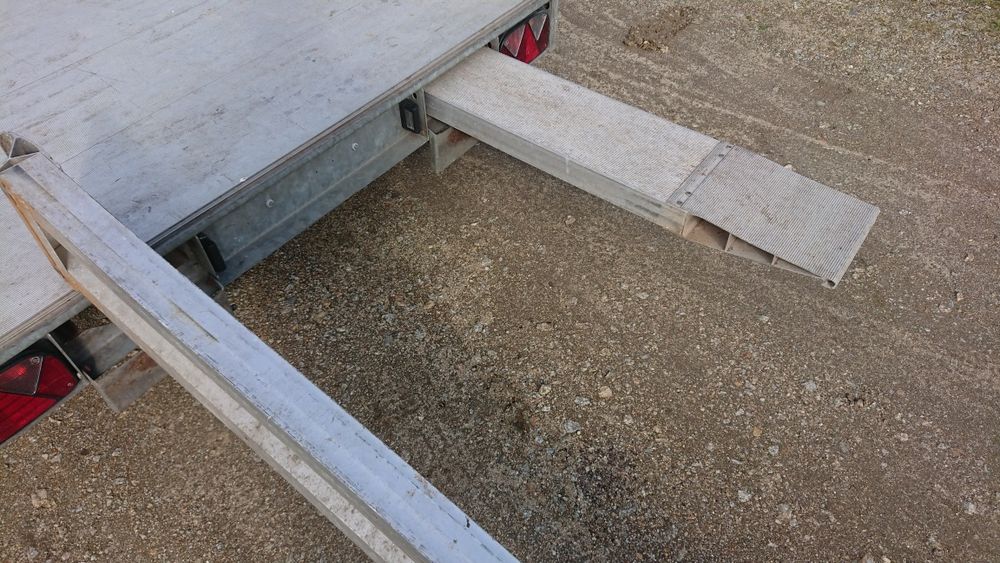 Przyczepa ANSSEMS AMT2 1500 aluminiowa dwuosiowa