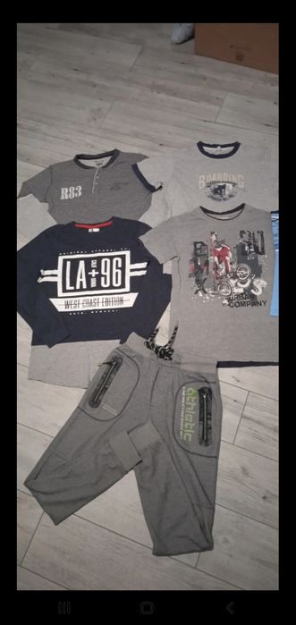 Bawełniany zestaw bluzki koszulki H&zM, Reserved 152