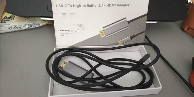 Kabel USB C na Hdmi, Multimedialny Adapter Interfejsu Typu C