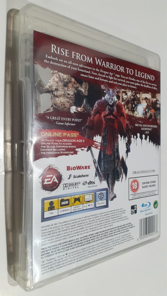 Gra Ps3 Dragon Age II 2 gry PlayStation 3 Hit Sniper