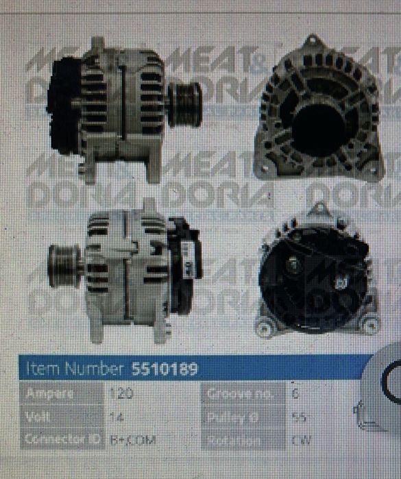 Vendo Alternador.