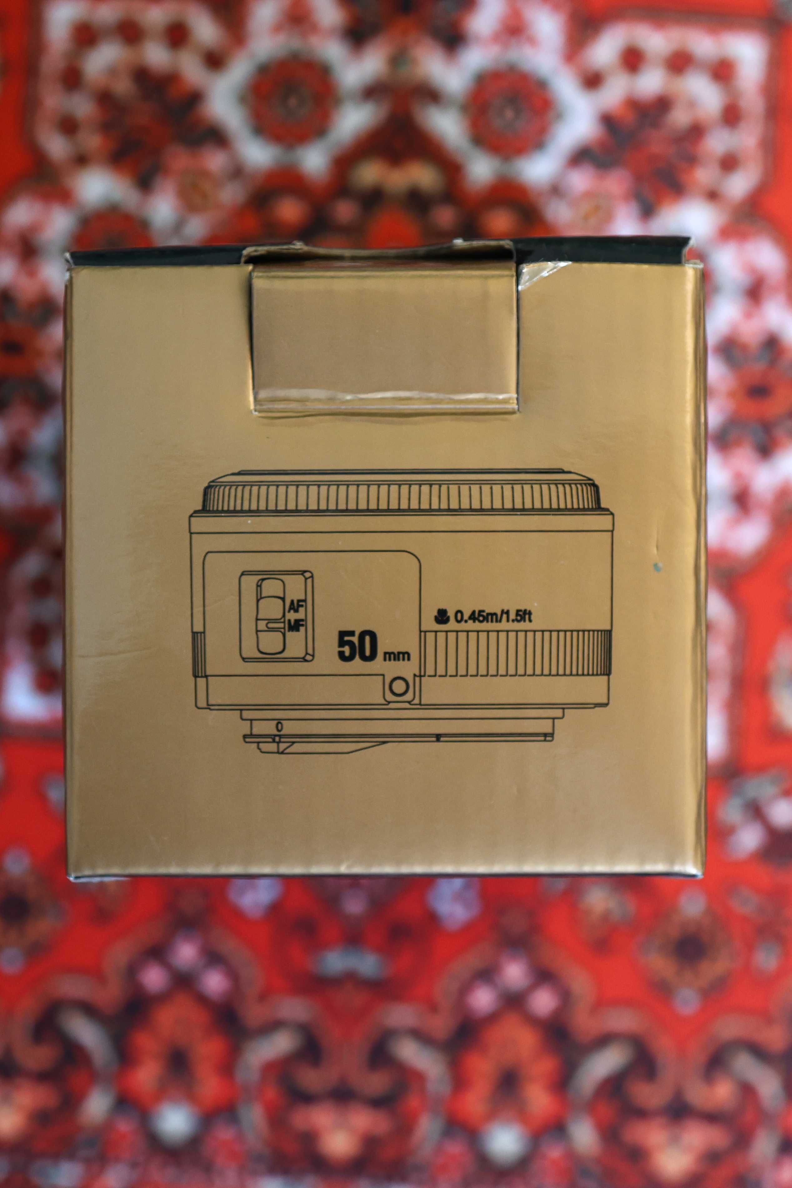 Продам обʼєктив Yongnuo 50mm f/1.8