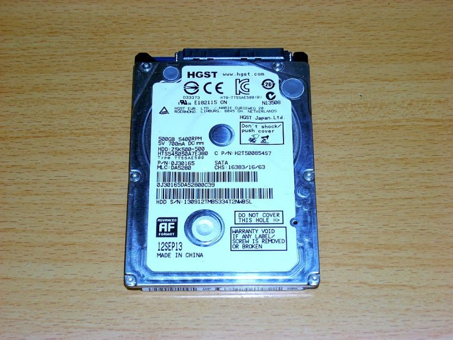 Dysk twardy HDD 500Gb do konsoli PlayStatation 3 Fat Slim Super Slim