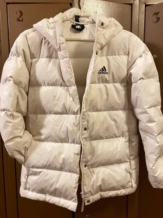 Пуховик Adidas, білий оригінал