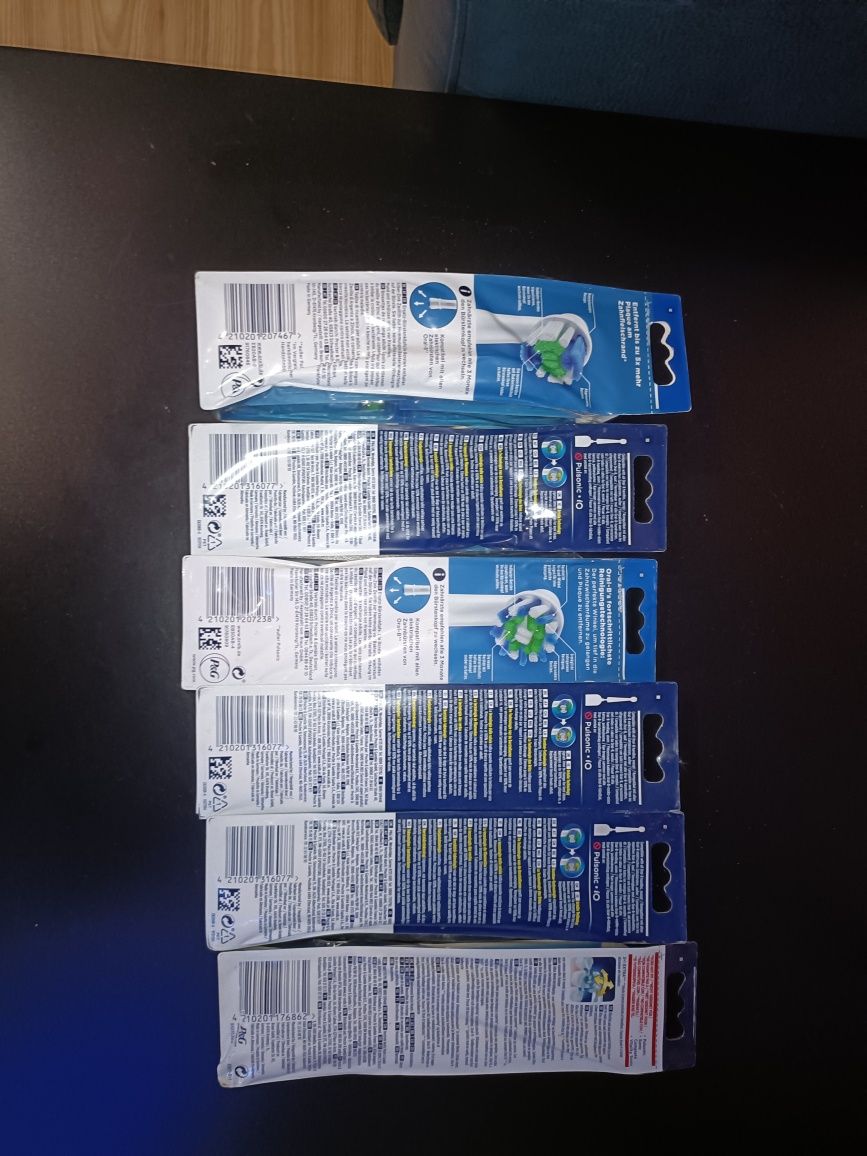 nowe końcówki do szczoteczki elektrycznej