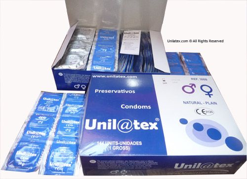 Preservativos Unilatex CAIXA com 144 unidades